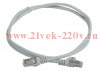 Шнур коммутационный кат. 5Е FTP 2м серый GENERICA