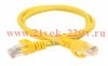 Патч-корд UTP кат.5e 0.5м желт. GENERICA ITK PC05-C5EU-05M-G