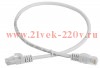 Шнур коммутационный кат. 5Е UTP 2м серый GENERICA