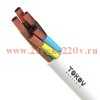 Провод TOKOV ELECTRIC ПВС 5х4(4х4+1х4) 380В Б (бухта) (м) 1945507