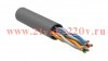 Кабель витая пара U/UTP кат.6 4х2х23AWG LSZH сер. (уп.305м) РФ/Т ITK LC1-C604-121-T-R