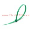 Хомут нейлоновый КСС 5х400 зел. (уп.100шт) Fortisflex 90331