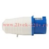 Вилка кабельная 013 16А 220AC 2P+PE 6ч IP44 КЭАЗ 222735