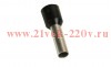 Наконечник штыревой втулочный НШвИ OptiKit T-Shv-PVC-6.0-12 (уп.100шт) КЭАЗ 278030
