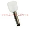Наконечник штыревой втулочный под два провода НШвИ2 OptiKit T-Shv2-PVC- 0.75-10 (уп.100шт) КЭАЗ 2780