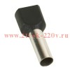 Наконечник штыревой втулочный под два провода НШвИ2 OptiKit T-Shv2-PVC- 6.0-14 (уп.100шт) КЭАЗ 27805